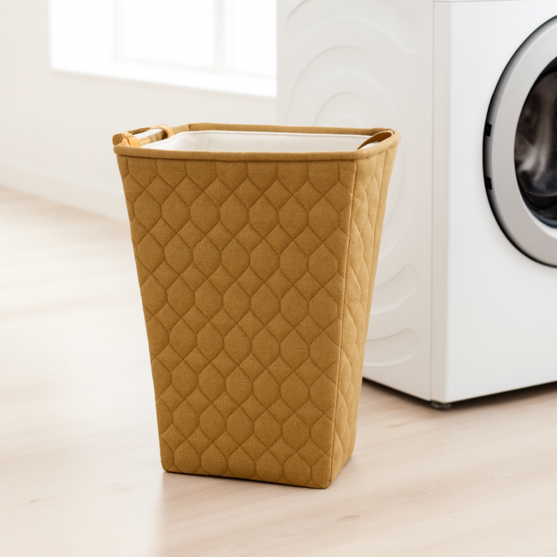 Canasta Acolchada para Lavandería 4HOME MZ6053 | Almacenamiento práctico y elegante Canasta Acolchada para Lavandería 4HOME MZ6053 | Almacenamiento práctico y elegante